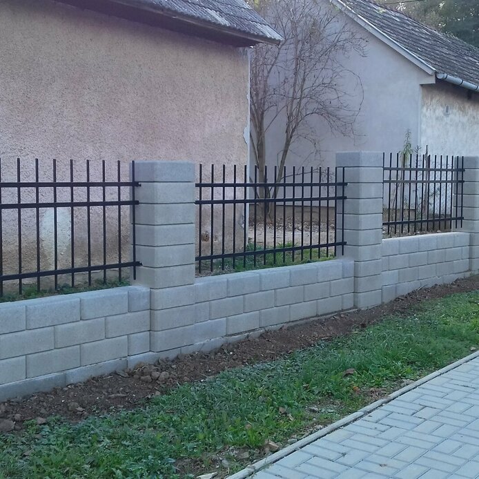 Jednoduchá plotová paličková výplň