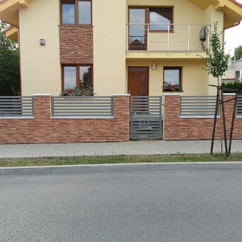 Lamelové plotové výplne