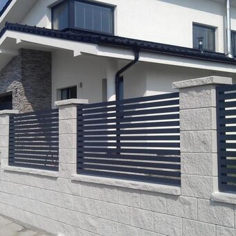 Lamelové plotové výplne