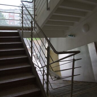 Moderné nerezové zábradlie